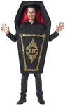 Vampire Casket Adult Costume Standa