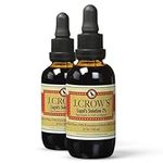 J.Crow's Lugol's Iodine Solution, 2 oz, Twin Pack (2 Bottles)