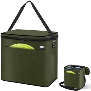 SIRUITON Mini Fuel Cylinder Storage Bag, Refillable Propane Cylinder 1 LB Tank Cover, Small Propane Tanks Bag, 600D Oxford Fabric, Fuel keg refillable Propane Tank Bag for Outdoor Camping, Cooking