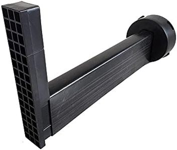 Wall Drain Pro Universal Retaining Wall Block Drain Black 3-Pack