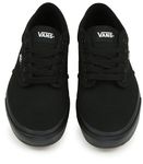 Vans Men's Mn Atwood Sneaker, Black Canvas Black White, 13 UK