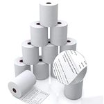 MUNBYN 3 1/8" x 2" Thermal Receipt Paper Rolls, 80mm POS Receipt Paper Cash Register Roll, 10 Rolls Sealed Pack