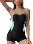 Athletic One Piece Swimsuit