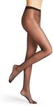 FALKE Women's Pure Matt 20 Denier Tights, Matte Hosiery, Casual or Dress, Fine Sheer Transparent, Sustainable Nylon, Brown (Brenda 5179), M, 1 Pair