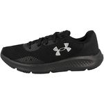 Under Armour Charged Pursuit 3 Womens Trainers Runners Triple Black 5 (38.5)