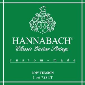 Hannabach Classical Guitar Strings Series 728 Low Tension Custom Made - Set - 728LT