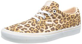 Vans Women's Doheny Sneaker, Animal POP Peach Beige/White, 4.5 UK