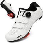 Cycling shoes for Men Women Road Riding shoe Compatible SPD outdoor Indoor cycling Shoes with Look Delta 218White37