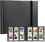 288 Pictures Photo Album for Fujifilm Instax Mini Camera, Polaroid Camera, for Fujifilm Instax Mini 11 9 EVO 90 70 40 8 7 LiPlay Instant Camera, Polaroid SnapTouch PIC-300 Z2300 Instant Camera(Black)