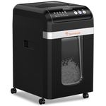 Bonsaii 200-Sheet Auto-Feed Paper Shredder, 60-Min Continuous Run, P-4 Micro-Cut, 31L Pull-Out Bin, Manual Mode for Credit Cards, Low Noise & Energy-Saving, Heavy-Duty for Office Use, C283-A