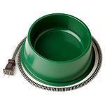 Farm Innovators Model QT-1 1-Quart Heated Bowl, Green, 25 Watts