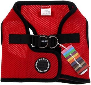 Puppia Soft Vest Dog Harness, Red, X-Large