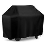 iCOVER Grill Cover 65 inch, Polyester Electric Smoker Cover, Convenient Portable Easy On/Off, Dustproof Waterproof for Weber Char-Broil Nexgrill and More Grills