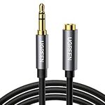 UGREEN Headphone Extension Cable Stereo 3.5mm Jack Male to Female Extender Audio Lead Auxiliary Earphone Aux Extension Cord Compatible with Headset Car TV PC MP3 Player Speaker Home Studio (5M)