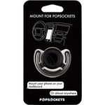 PopSockets 96515 Car, Indoor, Outdoor Passive Holder Black Holder - Mounts (E-Book Reader, Mobile Phone/Smartphone, Tablet/UMPC, Car, Interior, Outdoor, Passive Holder, Black)