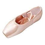 F Fityle Satin Pointe Shoes for Girls and Ladies Professional Ballet Dance Shoes with Ribbon for School or Home - 40