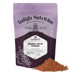 Indigo Herbs Organic Cacao Powder 250g | Theobroma Cacao | Vegan & Pure | Unrefined & Unsweetened | Dairy & GMO Free