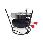 CampMaid 60007 Grill and Smoker, 3-Piece