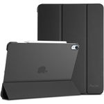 ProCase for iPad Air 13 Inch Case 2024 M2, 13" iPad Air Case 2024 Air M2 13 Cover, Slim Stand Translucent Hard Shell Back Folio iPad 13 Air Case, Auto Wake/Sleep -Black