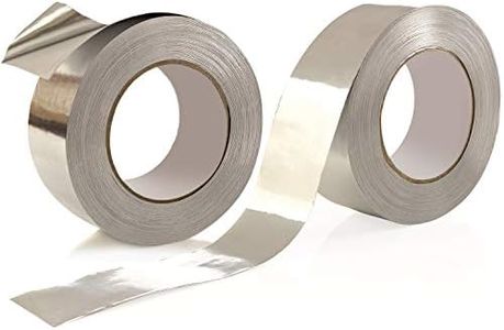 IMPRESA 2-Pack Aluminum Tape/Foil Tape - Professional/Contractor-Grade - 1.9 inch x 150 feet (3.4 mil) - Excellent for HVAC, Duct, Pipe, Insulation and More Products