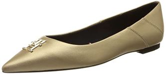 Tommy Hilfiger Women Pointy Chic Ballerinas Gold, Gold (Gold), 41 EU