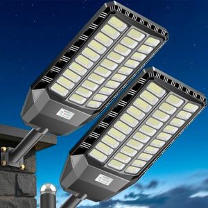 CEDIO 10000W Solar Lights Outdoor,IP 67 Waterproof Street Light for Yard