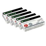 Leitz Power Performance P2 Galvanized Staples, 1000 Staples per Box, No.10, 5 Packs, 5x1000