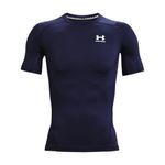 Under Armour Mens UA HG Armour Comp SS, short-sleeved sports t-shirt for men, comfortable and lightweight gym clothes for workouts