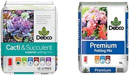 Debco Cacti and Succulent Premium Potting Mix 10 litre & Premium Potting Mix 10 litre