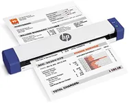 HP Small USB Document & Photo Scanner for Portable 1-Sided Sheetfed Digital Scanning, Model HPPS100, for Home, Office & Business, PC and Mac Compatible, HP WorkScan Software Included