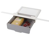 Joseph Joseph 85148 Cup Board Store Under-Shelf Pull Out Drawer Storage Organizer for Cabinet, Grey.