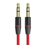 REALMAX【 1m 】Universal Auxiliary Aux Gold Plated Jack to Jack Audio Cable 1m 2m 3m 5m 10m | For Smartphone mobile Headphones Tablet MP3 PC To Home/Car Stereo | 3.5mm Male to Male Cord Line Input