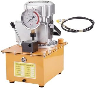 GarveeTech Electric Driven Hydraulic Pump - Power Pack Unit, Single Acting Hand Valve, Hydraulic Electric Pump for Punching, Bending, with Pedal Switch