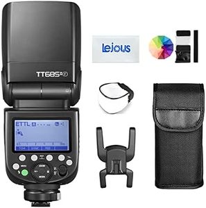 Godox TT685II-F Flash for Fuji Camera Flash Speedlite, TTL 2.4G Wireless X System, High Speed HSS 1/8000S, Compatible for Fuji X-T3 X-T2 X-T1 X-T10 X-A3 X-E1 X-Pro1 X100F X100V