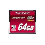 Transcend 64GB, CF Card, MLC, R: 12