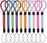 Tucnoeu 20Pcs Wrist Strap Lanyard,10 Colors Adjustable Wrist Lanyards Phone Wristlet Strap for Keys,Cell Phones,Cameras,USB,Flashlights,Keychains