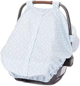 Diono Infant Car Seat Cover, Universal Weather Protection Canopy for Baby, Adjustable and Breathable with Insect Net, Blue