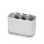 SR Toothbrush Holder, Toiletries Holder Stand Plastic Caddy Organizer for Tooth Paste & Tooth Brush | Toiletries Holder Stand Plastic Caddy Organizer(Gray)