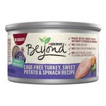 Purina Beyond Natural Canned Cat Food, Grain Free, Turkey, Sweet Potato and Spinach Recipe, 3-Ounce Can, Pack of 12