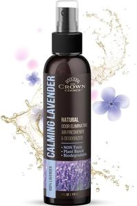 Lavender Air Freshener Spray — Non-Toxic & Natural Essential Oil—Odor Eliminator and Deodorizer for Home/Toilet/Room/Lounge/Fabric - Linen Spray for Bedding — 1 PK 4 Oz