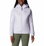 Columbia Womens Platinum Peak Hooded Jacket, Purple Tint, M