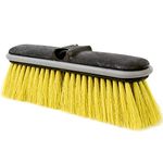 DOCAZOO Docapole Bristle Brush - Broom Heads/Floor Scrub Brush/Deck Brush/Car Wash Cleaning Brush (Medium Brush - Without Extension Pole)