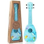 17 Inch Kids Ukulele Guitar Toy 4 S