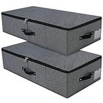 2PCS Foldable Under Bed Storage Box