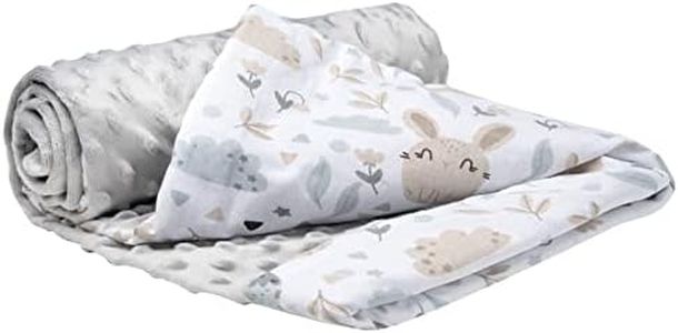 Medi Partners Mantas para Bebés 75x100cm Multifunción 100% Algodón Öko-Tex Confortable Minky Cochecito Suave y Mullida Universal
