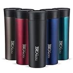 720°DGREE Travel Mug “PleasureToGo“ - 450ml - Leakproof, BPA-Free Stainless Steel Thermo Cup for Coffee & Tea to Go with Lid - Vacuum Insulated Flask - For Hot & Cold Drinks When- & Wherever you Want