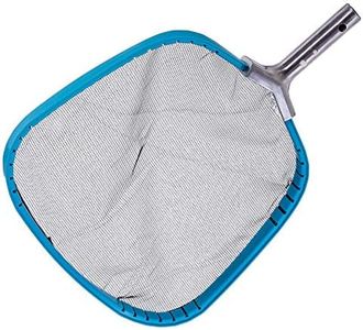 U.S. Pool Supply Professional Heavy Duty 14" Swimming Pool Leaf Skimmer Net with Strong Reinforced Aluminum Frame Handle - Commercial Grade - Fast Cleaning, Easy Debris Pickup & Removal