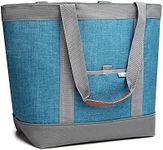 Insulated Cooler Bag - Reusable, Thermal Foam Insulation for Hot/Cold Food, Ideal for Delivery, Travel, and Picnics