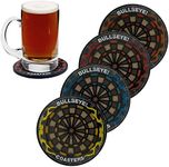 MEDOYOH Set of 4 Bulleye Drinks Coa