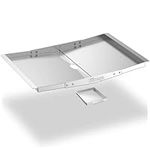 Grease Tray with Catch Pan for Party BBQ, Universal Adjustable Stainless Steel Grill Replacement Parts for Expert, NEXGRILL, Dyna Glo, BHG, Kenmore, Uniflame, Backyard and More (24" - 30")